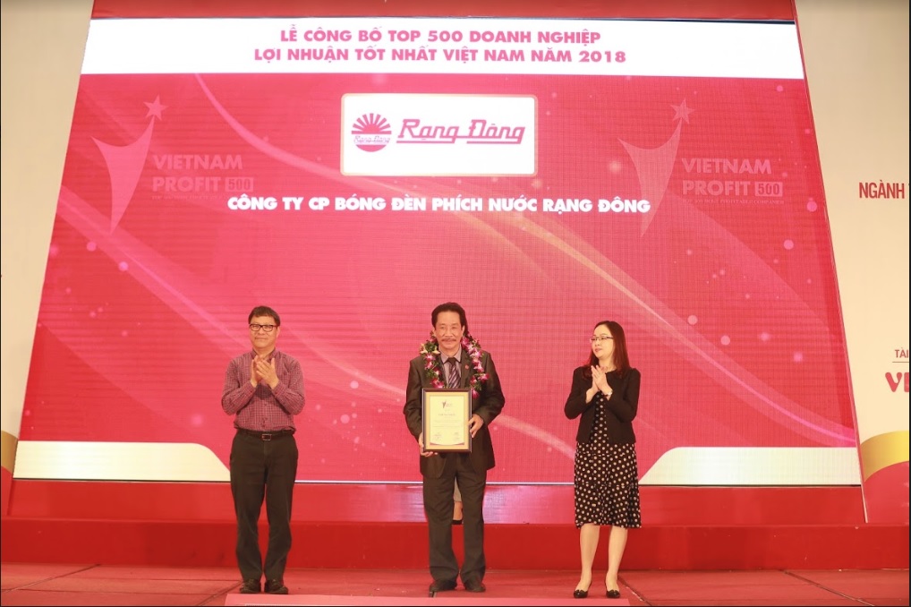 Rạng Đông lọt TOP 500 doanh nghiệp có lợi nhuận tốt nhất Việt Nam & Top 500 doanh nghiệp lớn nhất Việt Nam